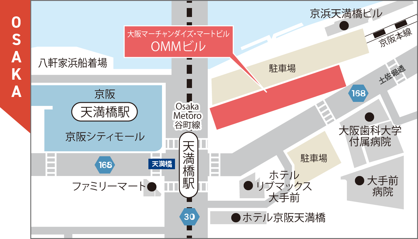 Osaka Map